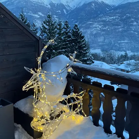 Appartamento Oversized And Cosy Penthouse With Stunning Views Leytron